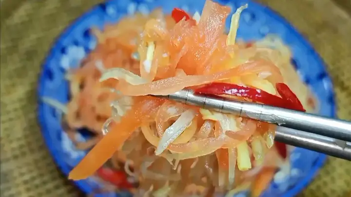 Cách Làm Đu Đủ Muối Ăn Bún Chả Ngon Chuẩn Vị Hà Nội