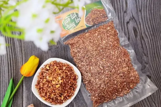 Cách Làm Gạo Lứt Cháy Tỏi Giòn Ngon, Chuẩn Vị Tại Nhà