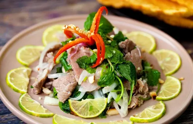 Cách Làm Gỏi Bắp Bò Bóp Thấu Chua Cay Giòn Ngon Chuẩn Vị