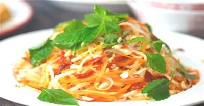 Cách Làm Gỏi Đu Đủ Chua Ngọt