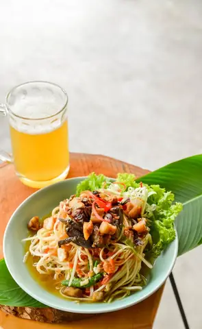 Cách Làm Gỏi Đu Đủ Thái Lan Ba Khía