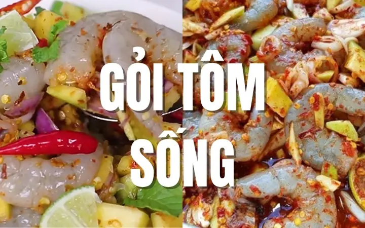 Cách Làm Gỏi Tôm Sống Chuẩn Vị, Thơm Ngon Hấp Dẫn