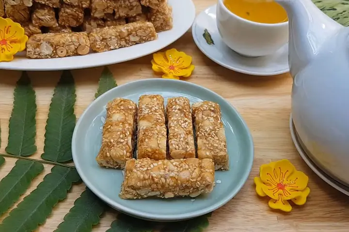 Cách Làm Kẹo Lạc Bằng Mạch Nha