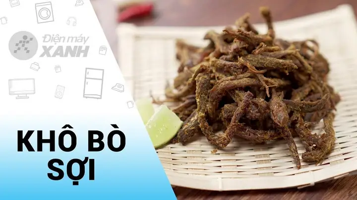 Cách Làm Khô Bò Sợi Chuẩn Vị, Cay Nồng Thơm Ngon Tại Nhà