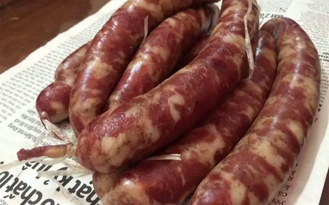 Cách Làm Lạp Xưởng Bằng Ruột Heo Khô