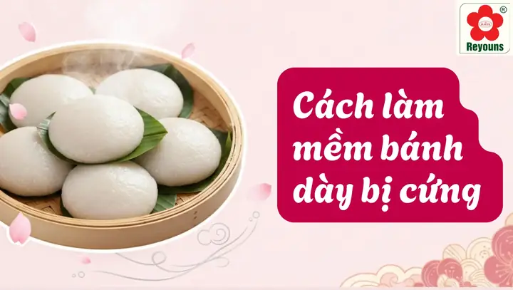 Các Cách Làm Mềm Bánh Dày Bị Cứng Đơn Giản, Hiệu Quả Ngay Tại Nhà