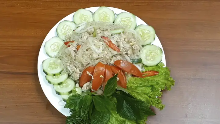 Cách Làm Miến Trộn Chua Ngọt