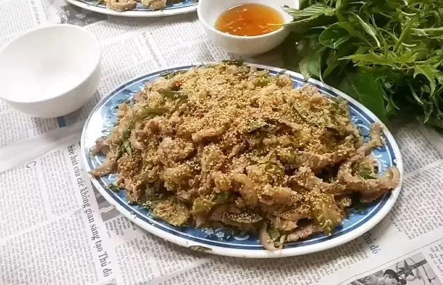 Cách Làm Món Chạo Bóp Vừng Cách Làm Món Chạo Bóp Vừng