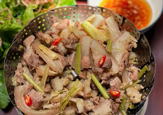 Cách Làm Món Thịt Lợn Hấp Sả Thơm Ngon, Chuẩn Vị Nhà Hàng