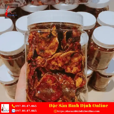 Cách Làm Mực Ngào Bình Định Chuẩn Vị, Thịt Cay Nồng Nàn