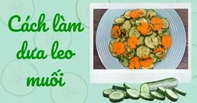 Cách Làm Mứt Dưa Chuột Giòn Ngon, Ít Đường Chuẩn Vị Ngày Tết