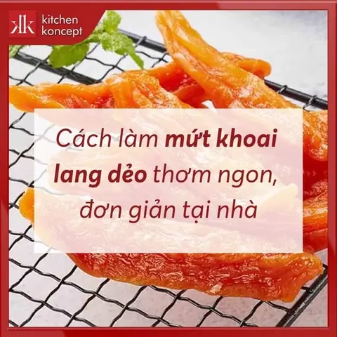 Cách Làm Mứt Khoai Lang: Bí Quyết Giữ Màu Đẹp, Vị Ngọt Thanh Và Không Bị Chảy Nước