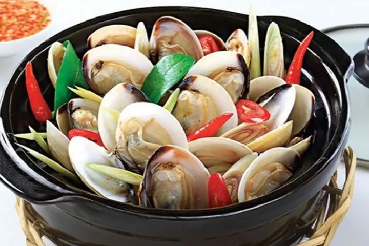 Cách Làm Nghêu Hấp Sả Cực Ngon