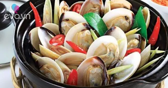 Cách Làm Nghêu Hấp Sả Cực Ngon