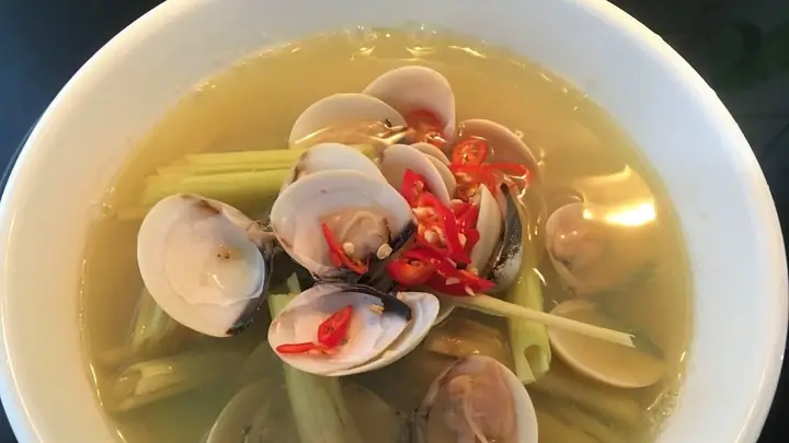 Cách Làm Nghêu Hấp Sả Cực Ngon