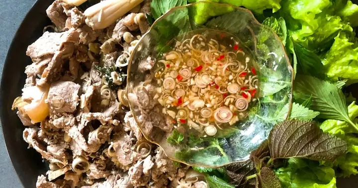 Cách Làm Nước Chấm Bê Thui Chuẩn Vị Cà Mau, Thịt Tái Mềm, Nước Chấm Béo Ngậy