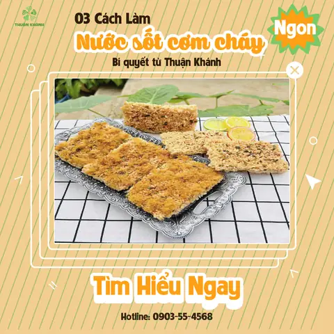 Cách Làm Nước Sốt Cơm Cháy Ngon Chuẩn Vị Nhà Hàng