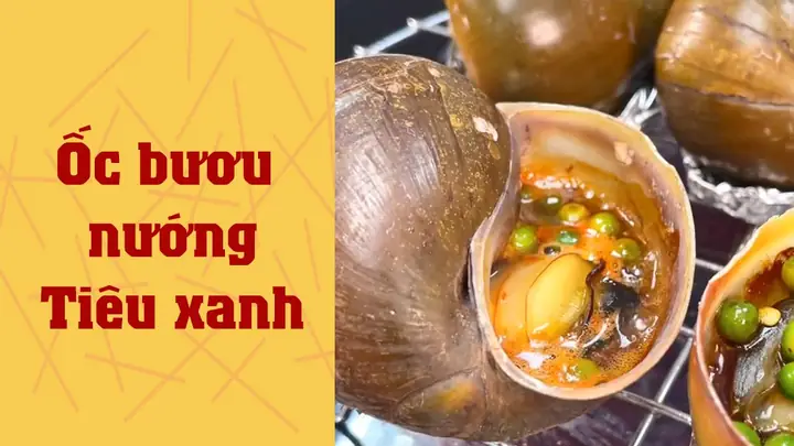 Cách Làm Ốc Nướng Tiêu Đen: Công Thức Chuẩn Vị Nhà Hàng