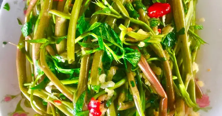 Cách Làm Rau Muống Bóp Xổi Giòn Ngon, Đậm Đà Chuẩn Vị Miền Tây