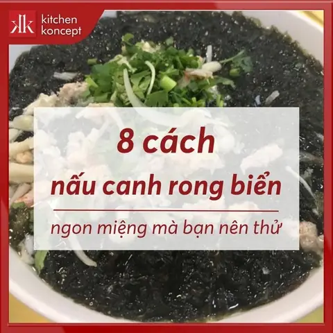 Cách Làm Rong Biển Ngâm Chua Ngọt Chuẩn Vị Hàn Quốc, Giòn Ngon Khó Cưỡng