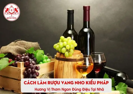 Cách Làm Rượu Vang Nho Tại Nhà Chuẩn Vị Và An Toàn