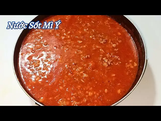 Cách Làm Sốt Spaghetti Đơn Giản