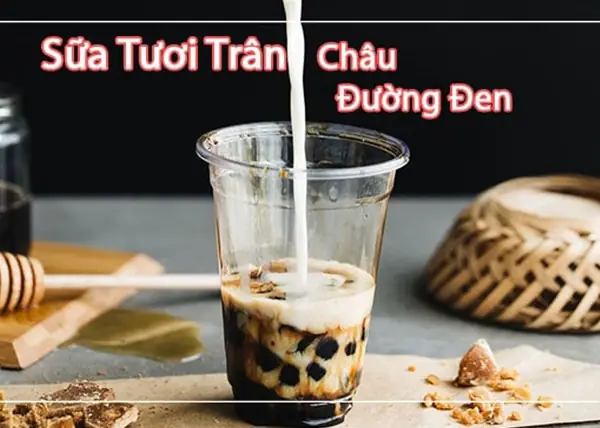 Cách Làm Sữa Tươi Trân Châu Đường Đen Chuẩn Vị Trà Sữa Đài Loan