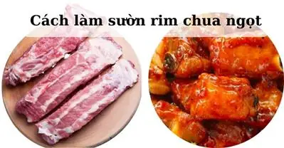 Cách Làm Sườn Chua Ngọt Cho Bé Cách Làm Sườn Chua Ngọt Cho Bé