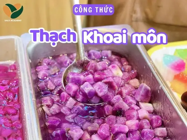 Cách Làm Thạch Khoai Dẻo Chuẩn Vị, Mềm Mịn Không Bị Rỗ