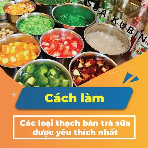 Cách Làm Thạch Trà Sữa Nhà Làm Chuẩn Vị, Dai Ngon Không Thua Kém Hàng Quán