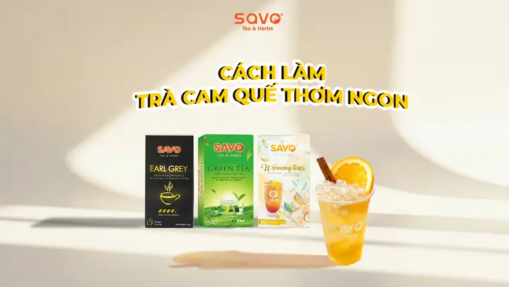 Cách Làm Trà Cam Quế: Công Thức Chi Tiết Từ Nguyên Liệu Đến Thành Phẩm