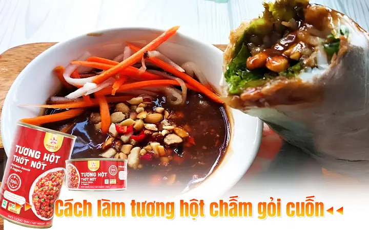 Cách Làm Tương Hột Chấm Gỏi Cuốn Ngon Chuẩn Vị Nam Bộ