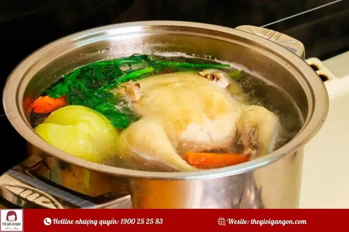 Cách Luộc Gà Tam Kỳ