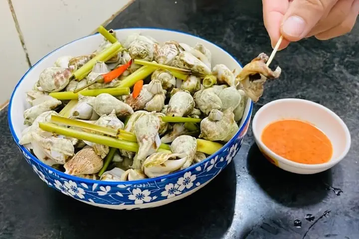 Cách Luộc Ốc Nhảy Ngon