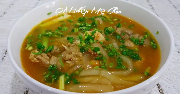 Cách Nấu Bánh Canh Bột Lọc Tôm Thịt Chuẩn Vị Miền Trung