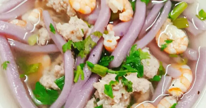 Cách Nấu Bánh Canh Khoai Mỡ Thơm Ngon, Chuẩn Vị Miền Tây Tại Nhà