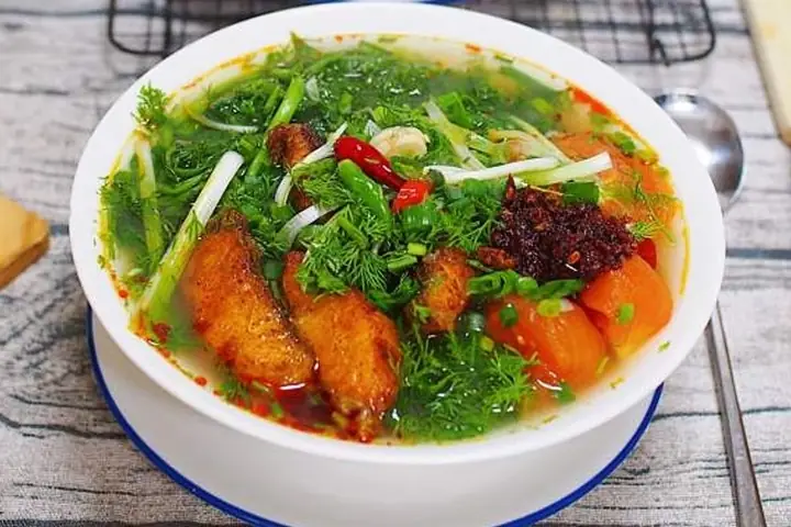 Cách Nấu Bánh Đa Cá Rô Nam Định Chuẩn Vị Quê Hương