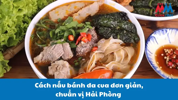 Cách Nấu Bánh Đa Đỏ Hải Phòng Chuẩn Vị Nhất Tại Nhà