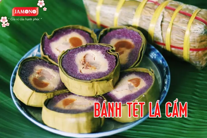 Cách Nấu Bánh Tét Lá Cẩm Chuẩn Vị Nam Bộ, Dẻo Thơm Khó Cưỡng