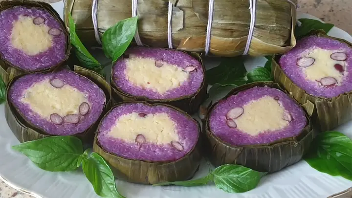 Cách Nấu Bánh Tét Lá Cẩm Chuẩn Vị Nam Bộ, Dẻo Thơm Khó Cưỡng