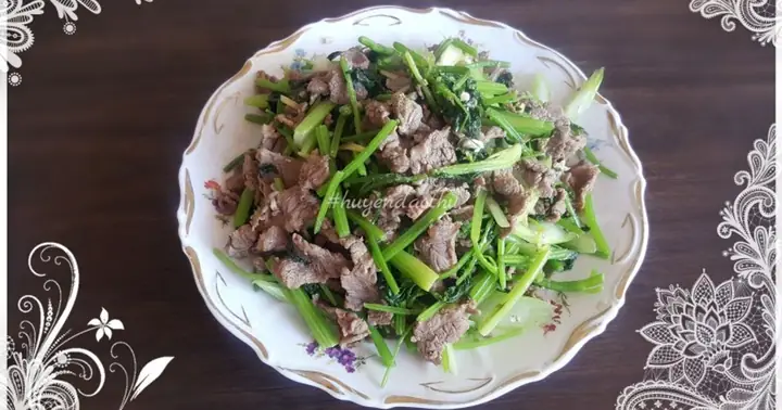 Cách Nấu Bò Xào Cần Ngon Chuẩn Vị Nhà Hàng, Thịt Mềm Không Bị Dai Cách Nấu Bò Xào Cần Ngon Chuẩn Vị Nhà Hàng, Thịt Mềm Không Bị Dai