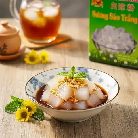 Cách Nấu Bột Sương Sáo Trắng Chuẩn Vị Thanh Mát Cho Ngày Hè