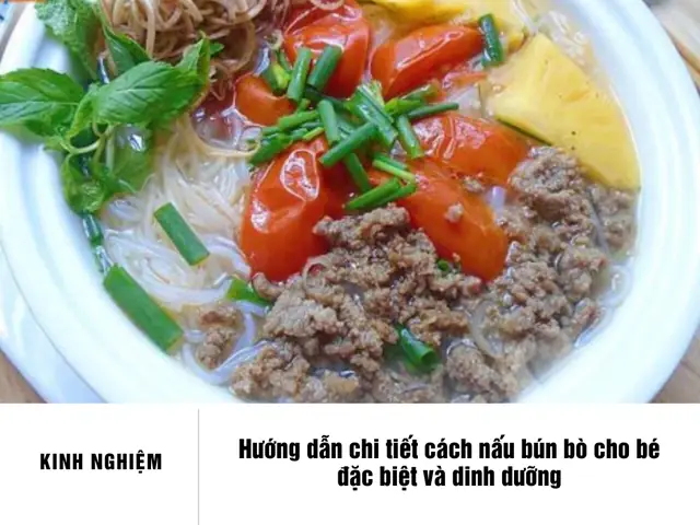Cách Nấu Bún Bò Cho Bé: Hướng Dẫn Chi Tiết Từ Nguyên Liệu Đến Trình Bày