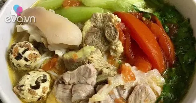 Cách Nấu Bún Mọc Sườn Chuẩn Vị Bắc, Nước Dùng Trong Veo, Thịt Thấm Gia Vị