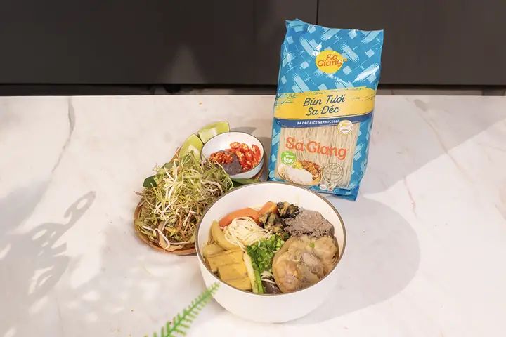 Cách Nấu Bún Riêu Cua Miền Tây