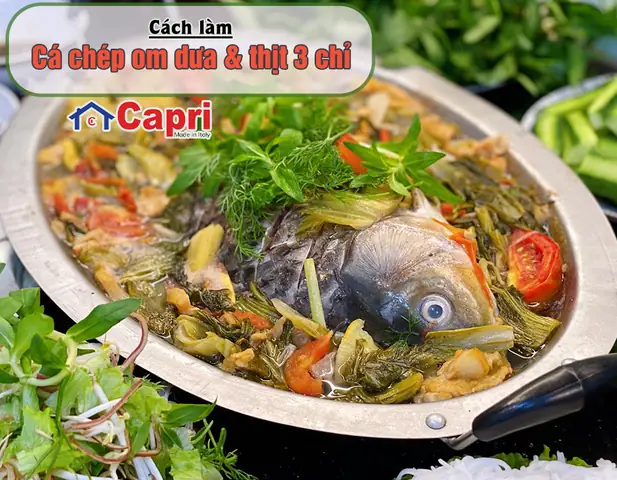 Cách Nấu Cá Chép Om Dưa Thịt Ba Chỉ Chuẩn Vị Bắc, Thơm Ngon Bổ Dưỡng