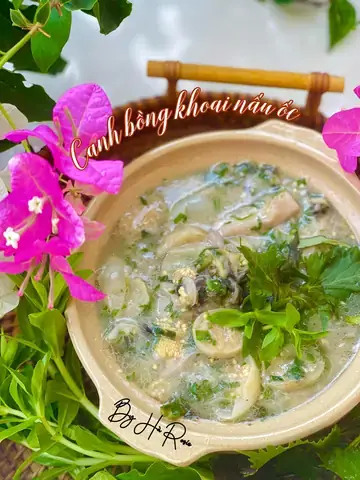 Cách Nấu Canh Bồng Khoai Với Ốc Chuẩn Vị Dân Dã, Thanh Mát