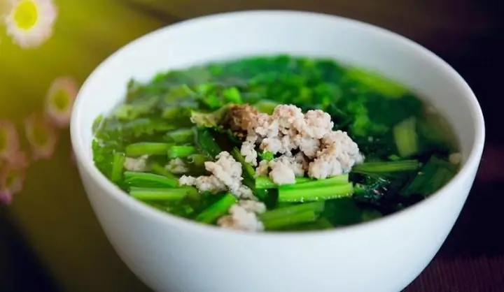 Cách Nấu Canh Cải Bẹ Xanh Thịt Bằm: Bí Quyết Giữ Nguyên Dinh Dưỡng Và Vị Thanh Ngọt