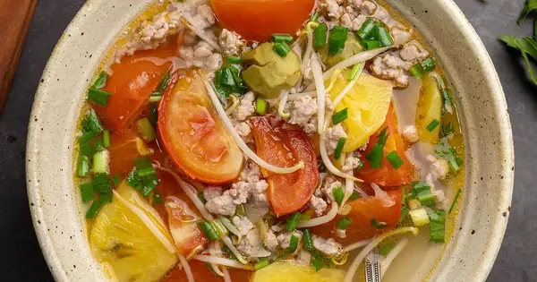 Cách Nấu Canh Chua Thịt Băm Giá Đỗ Ngon Chuẩn Vị, Đơn Giản Tại Nhà