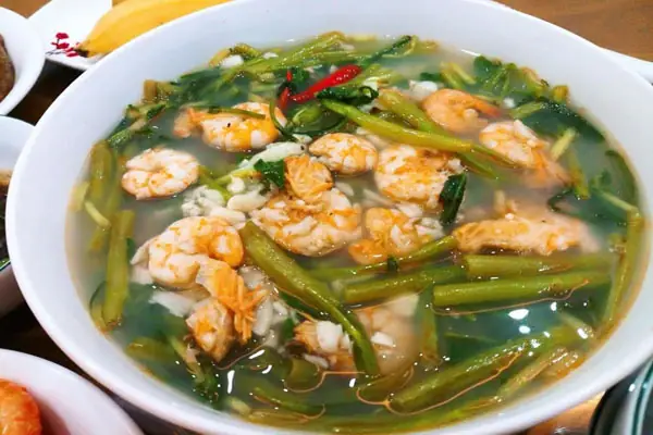 Cách Nấu Canh Chua Tôm Rau Muống Cách Nấu Canh Chua Tôm Rau Muống